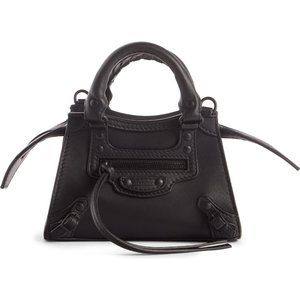 Balenciaga Nano Neo Classic Leather Satchel Bag